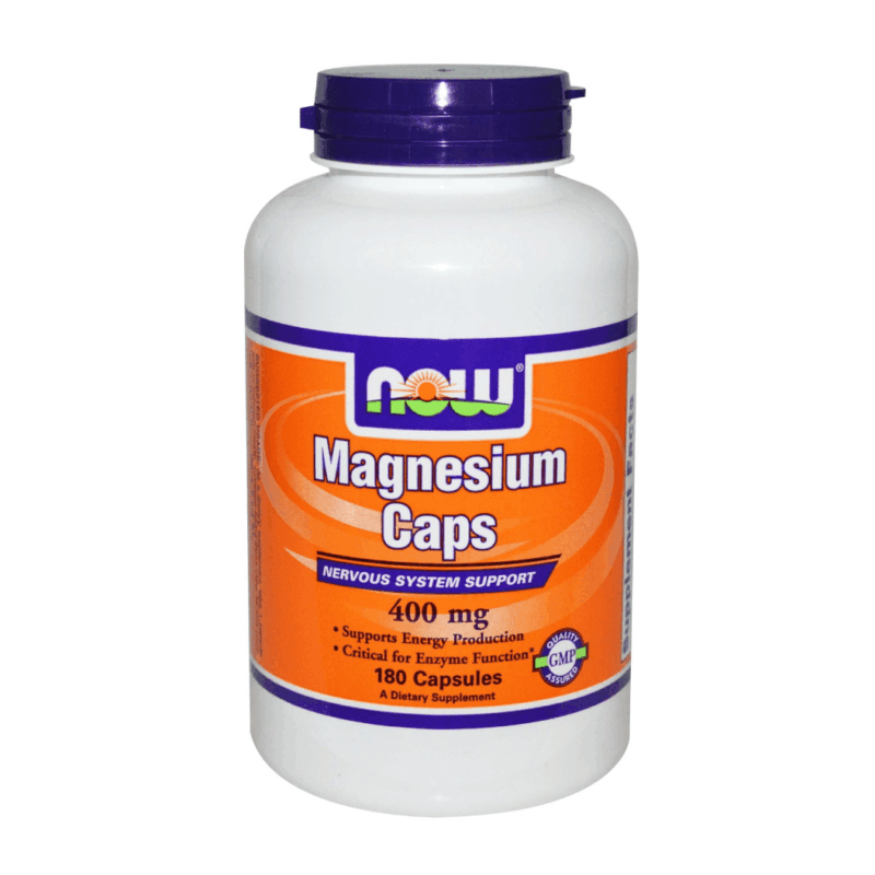 Magnesium Caps, 400 mg, 180 Capsules 1 vooraanzicht