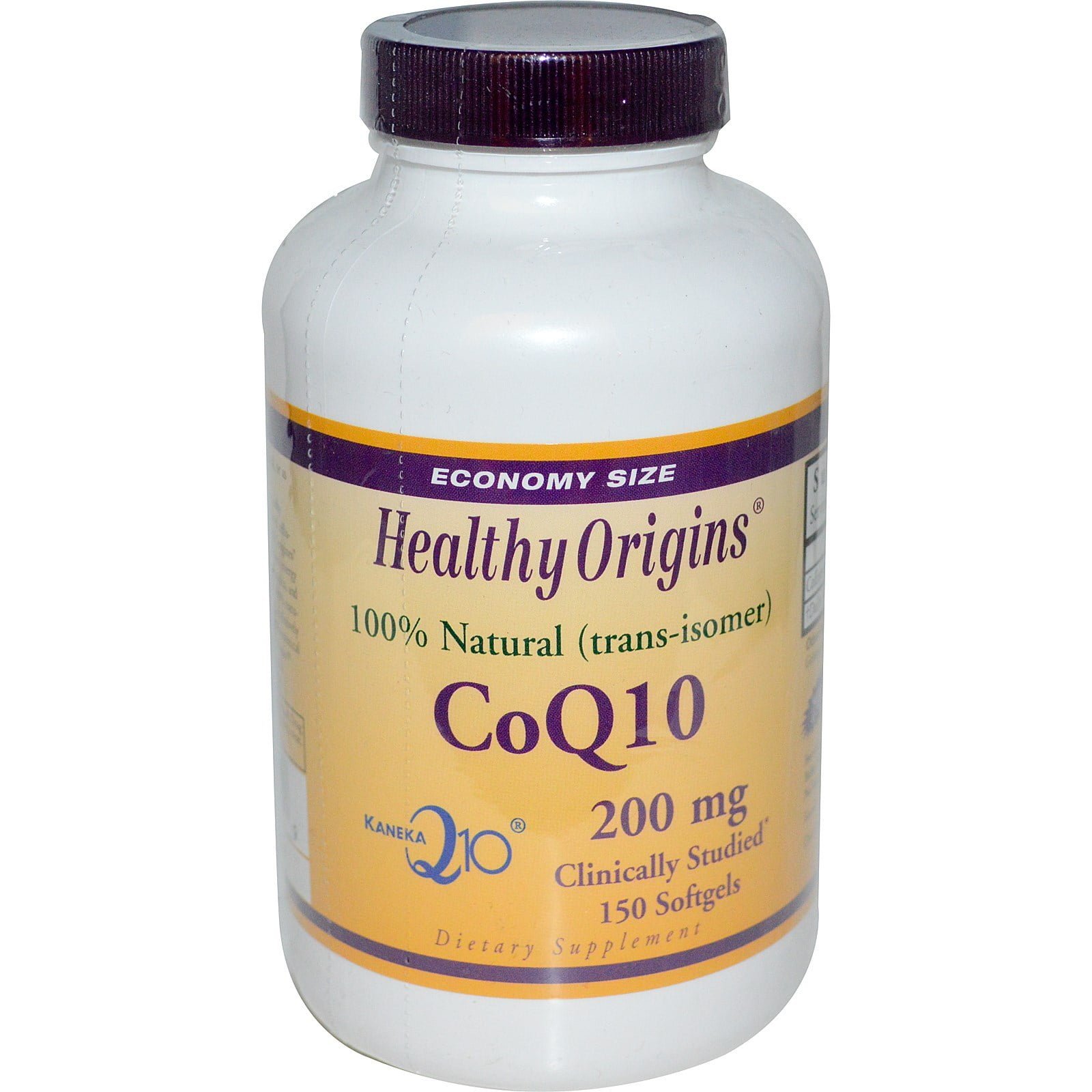 CoQ10 (Kaneka Q10), 200 mg, 150 Softgels, Healthy Origins Van Dijk
