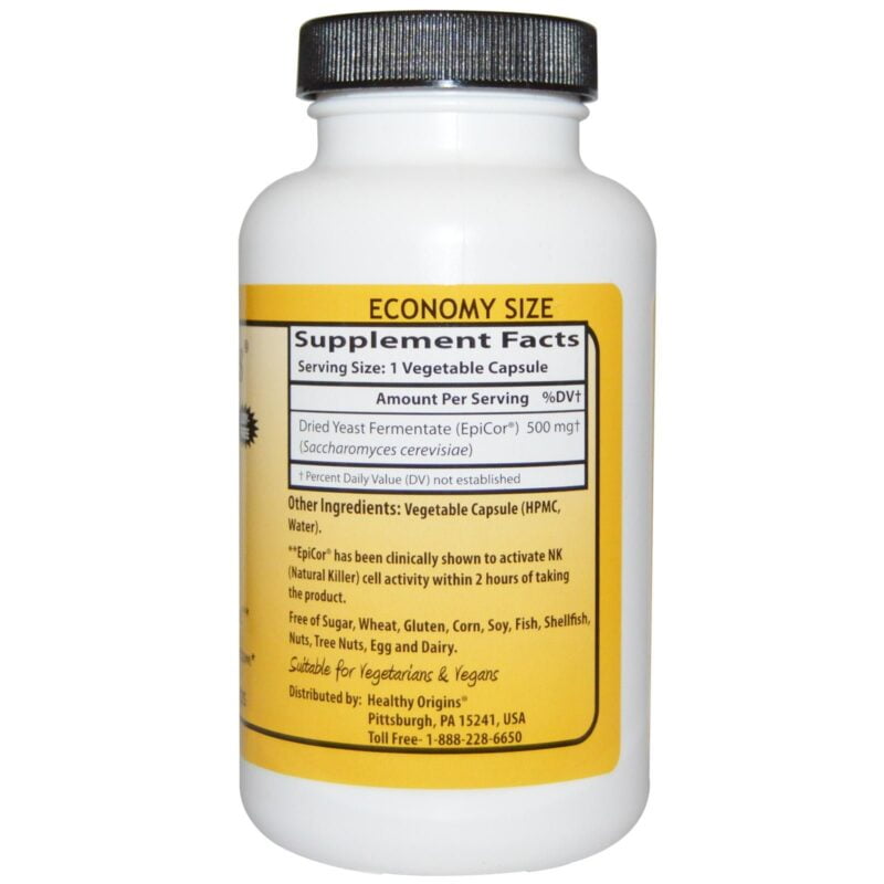 Epicor, 500mg, 150 veg. capsules, Healthy Origins