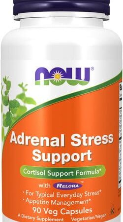 Adrenal Stress Support,90 veg. capsules, Now Foods