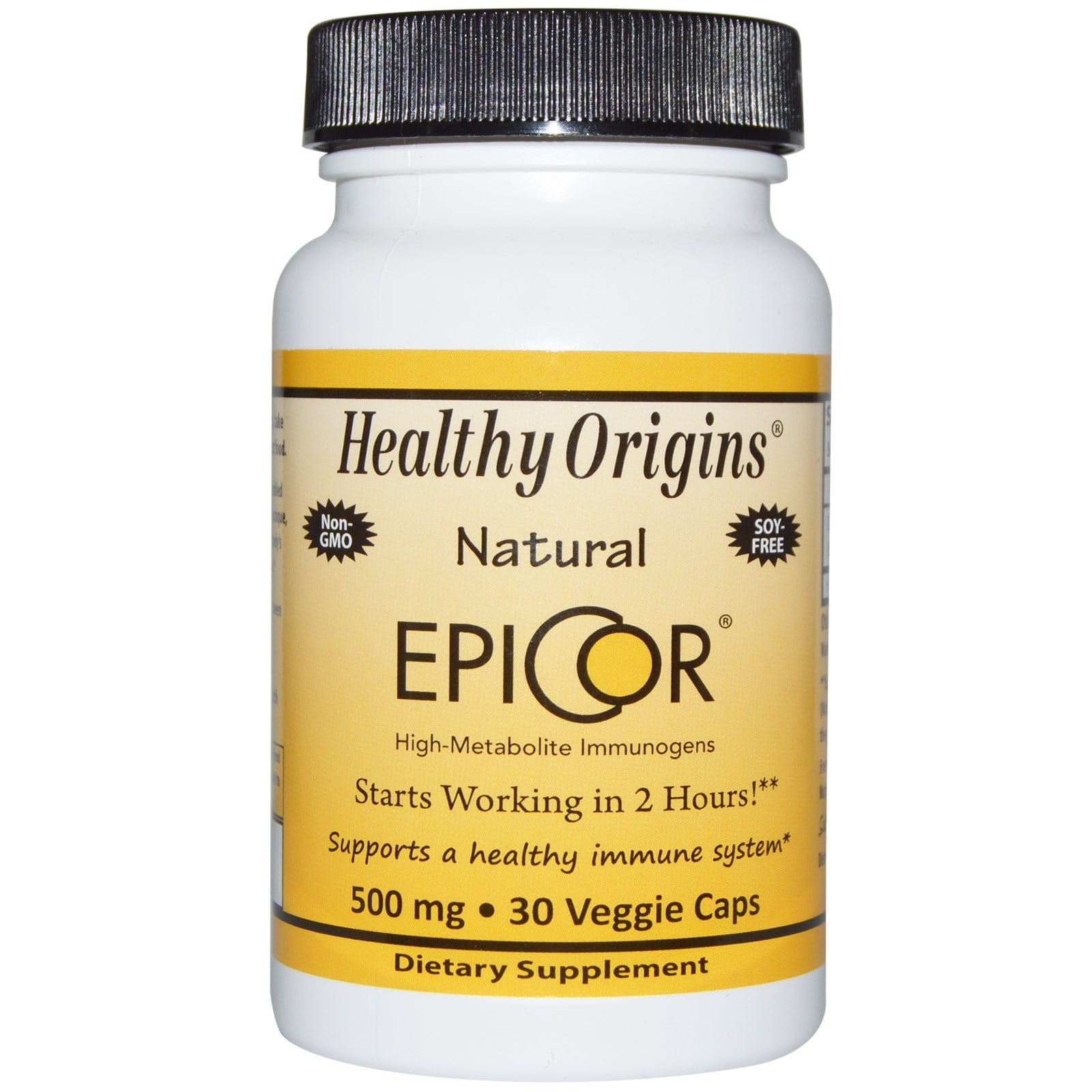 Epicor, 500 mg, 30   veg.caps, Healthy Origins