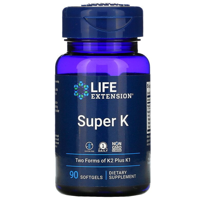 Super K, 90 softgels, Life Extension