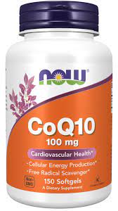 CoQ10, 100 mg, 150 softgels, Now Foods