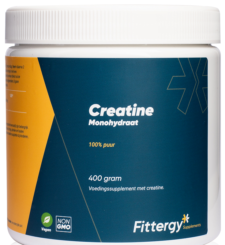 Creatine Monohydraat, 400 gram, Fittergy