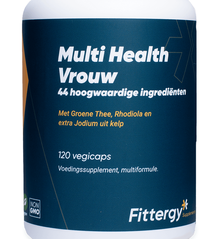 Multi Health Vrouw, 120 vegicaps, Fittergy