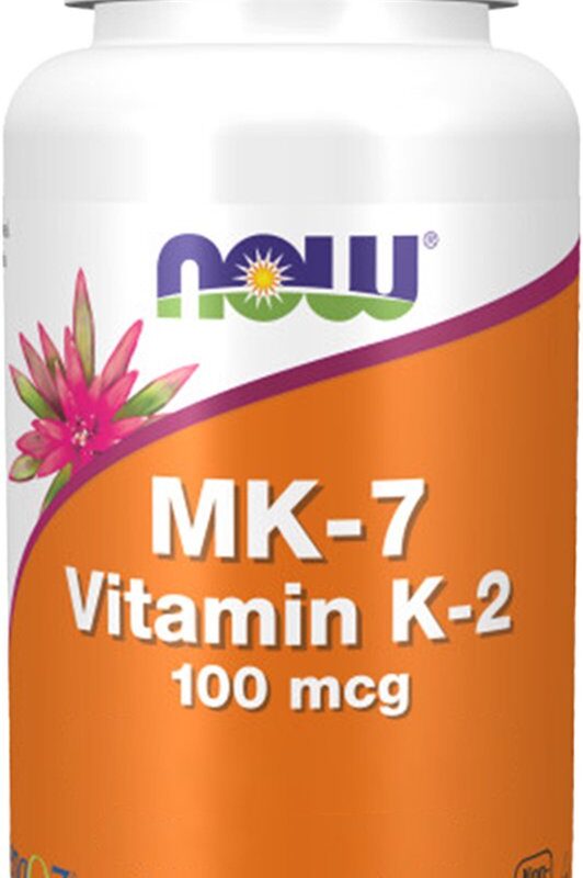 Vitamine K-2 (MK-7) , 100 mcg, 120 veg.caps, Now Foods