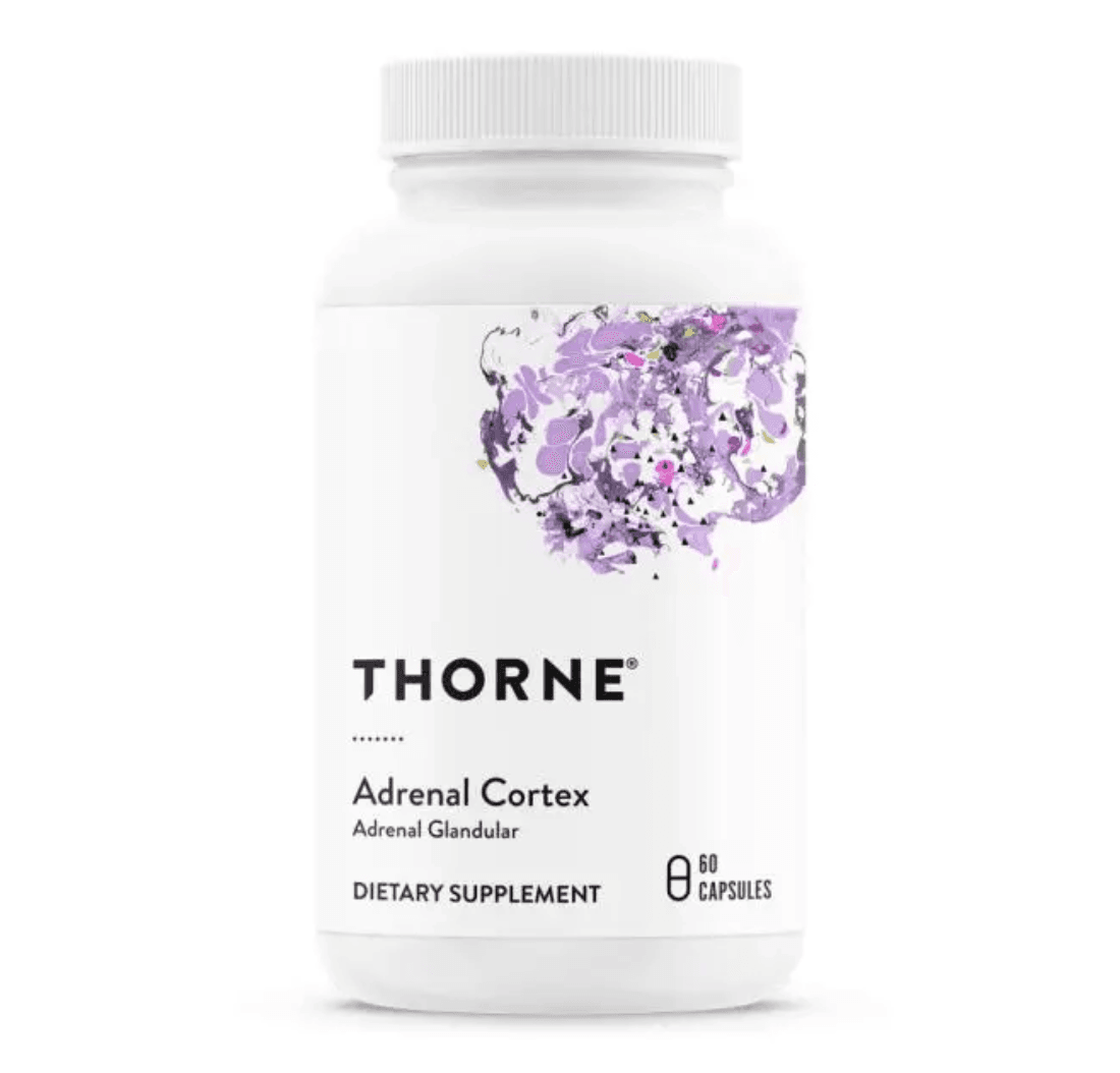 Thorne-Research-Adrenal-Cortex-50-mg-60-capsules vooraanzicht
