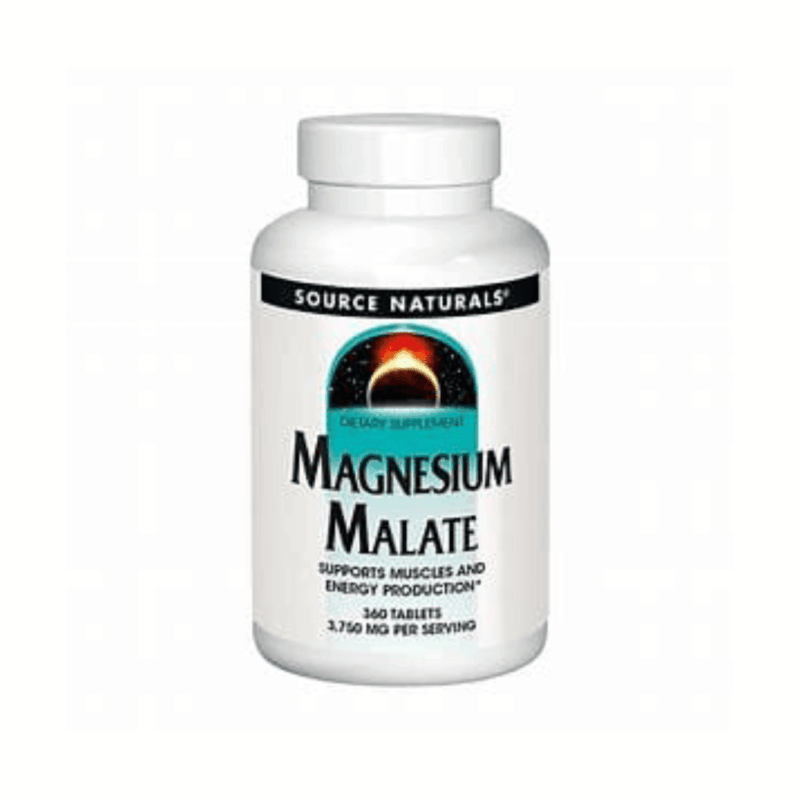 Source-Naturals_Magnesium-Malate-3750-mg-360-tablets vooraanzicht