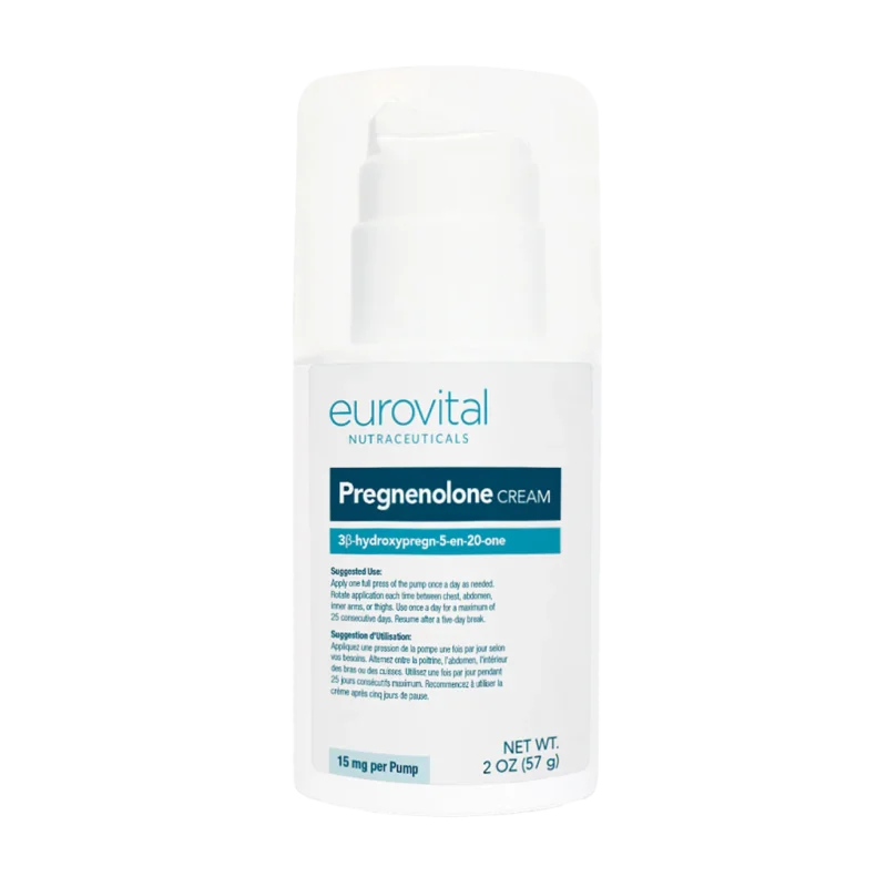 Pregnenolone, creme, 57 gram, Eurovital