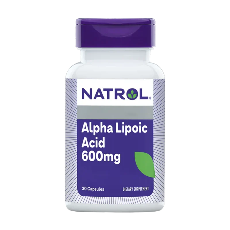 Alpha Liponzuur, 600 mg, 30 capsules, Natrol