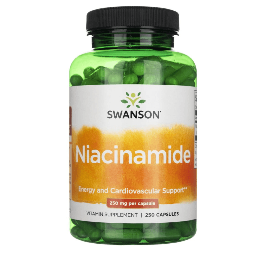 Swanson-Niacinamide-250-mg-250-caps vooraanzicht